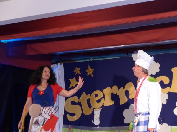 Sternschnuppe auf der Burg Falkenberg
