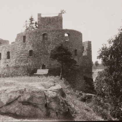 Burgruine Falkenberg 1929